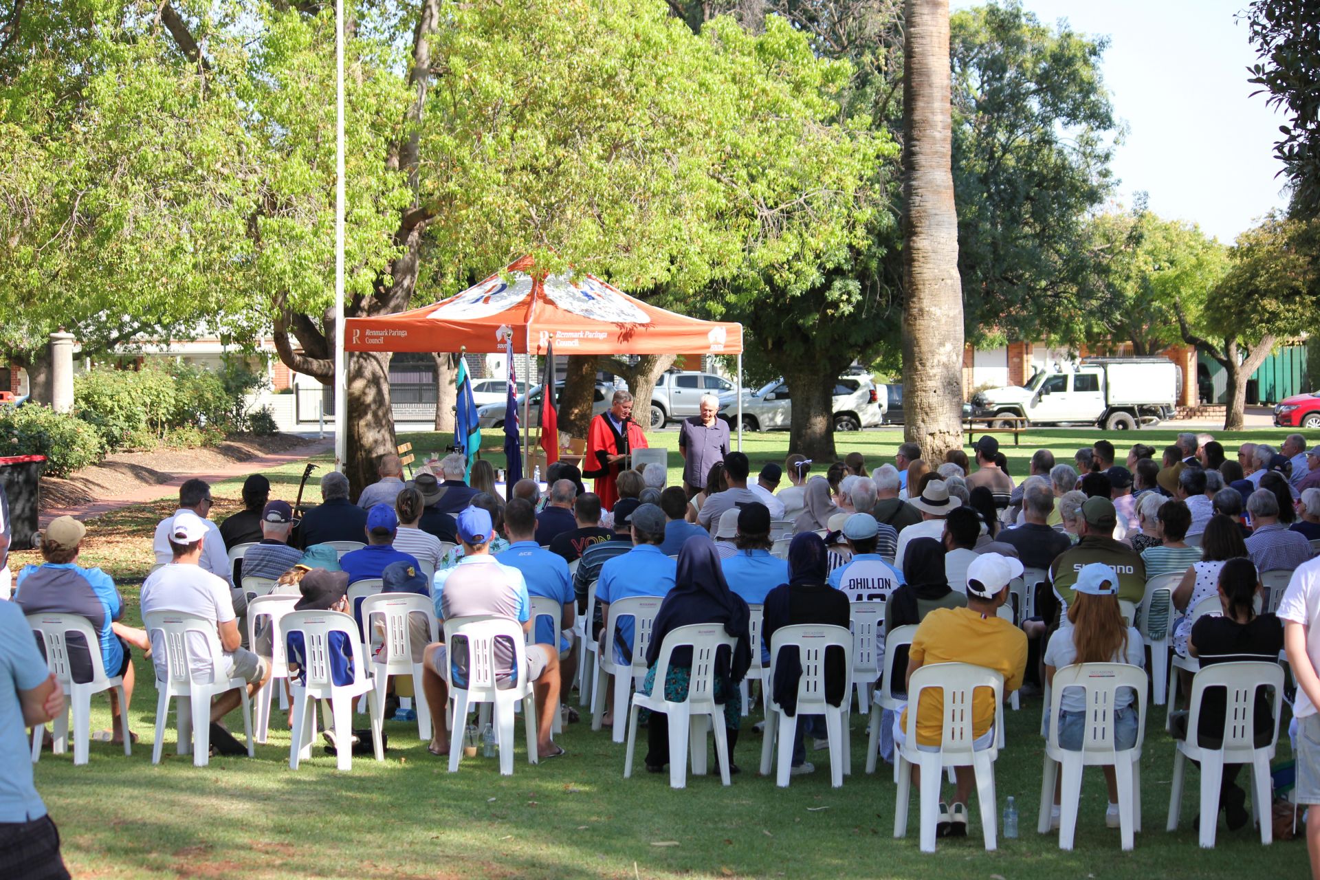 2026 Australia Day Presentations in Jarrett Gardens