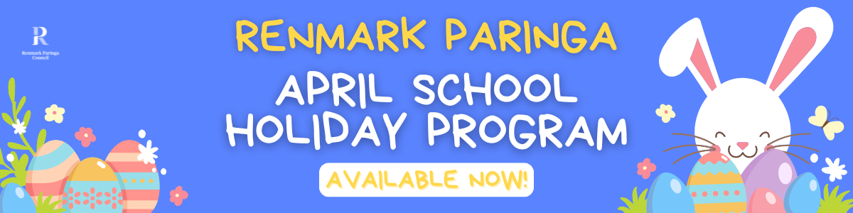 School Holiday Program Banner April 2025