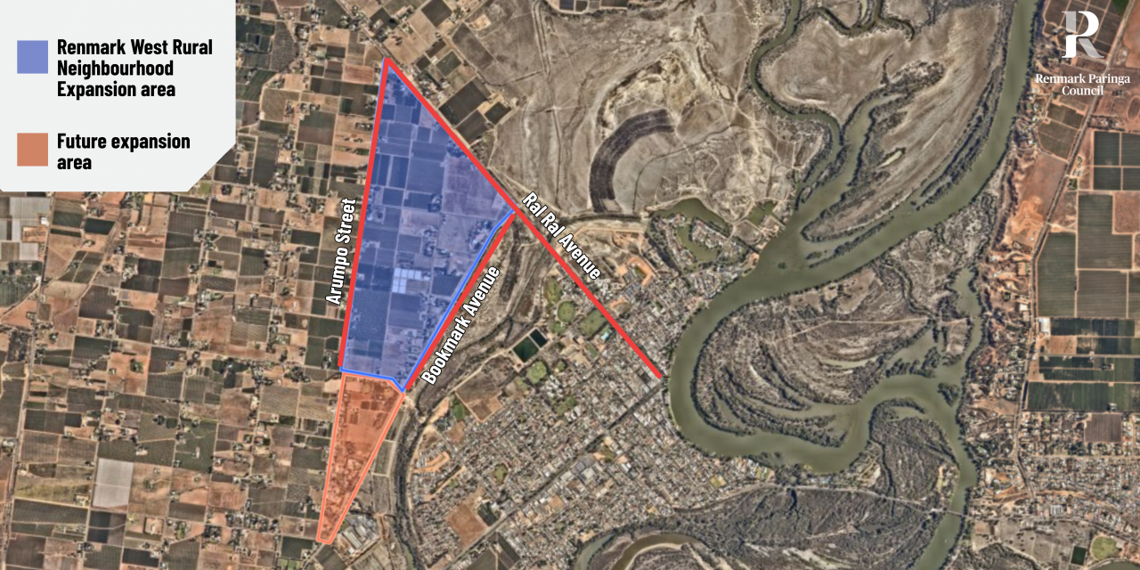renmark west map