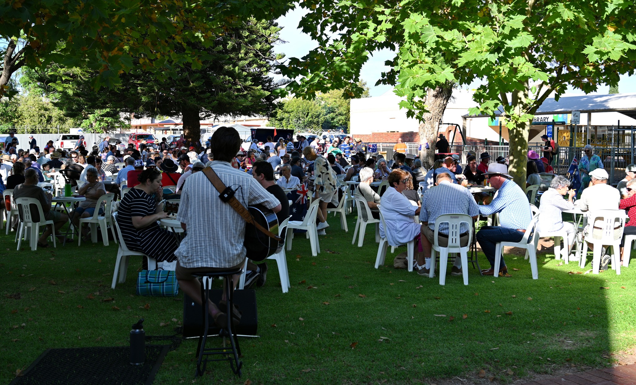 Renmark Australia Day crowd